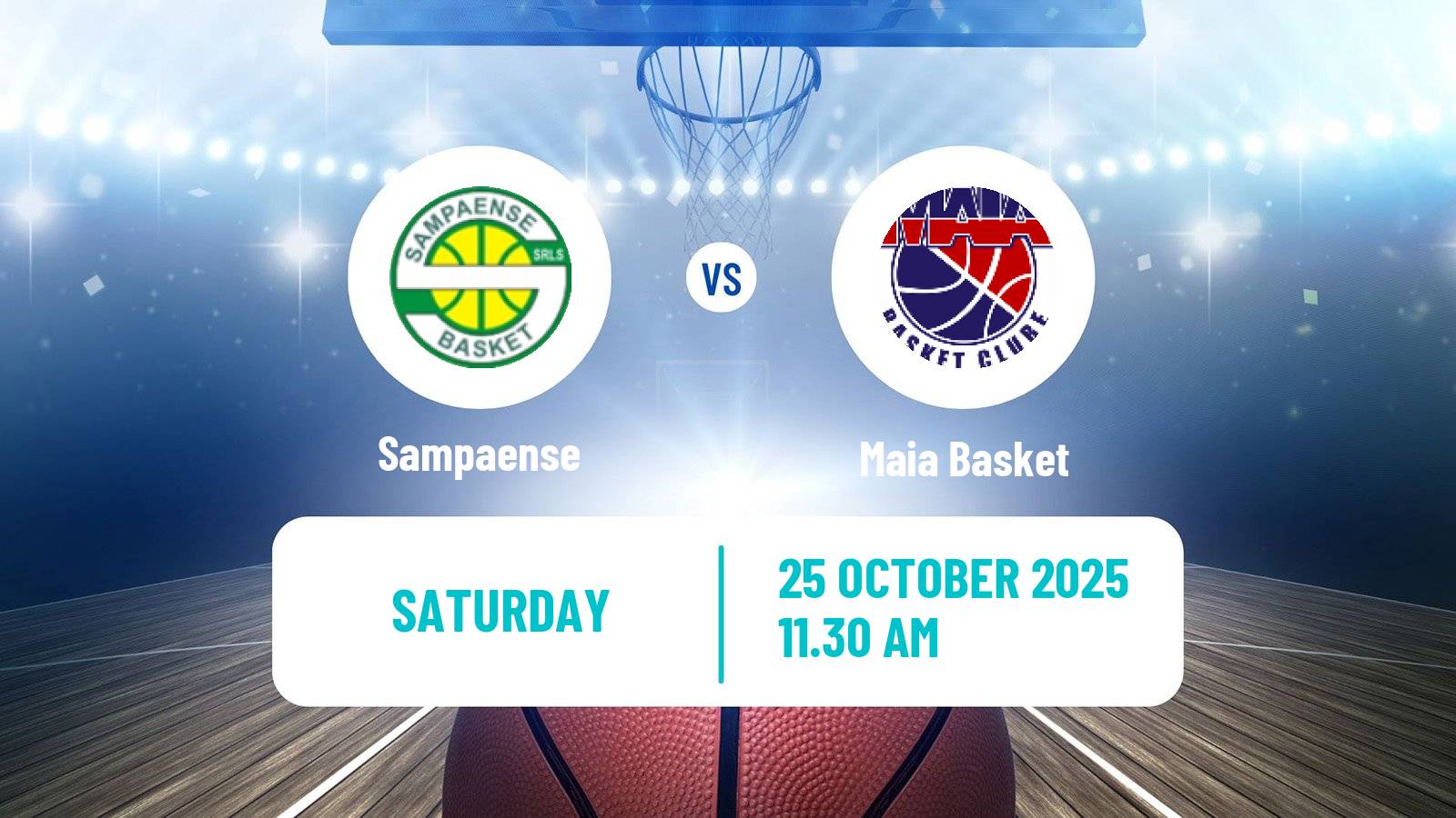 Basketball Portuguese Proliga Basketball Sampaense - Maia