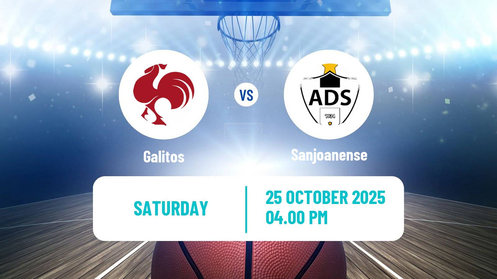 Basketball Portuguese LFB Galitos - Sanjoanense