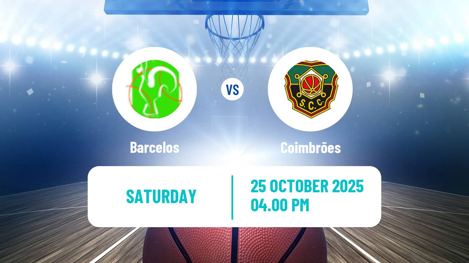 Basketball Portuguese LFB Barcelos - Coimbrões