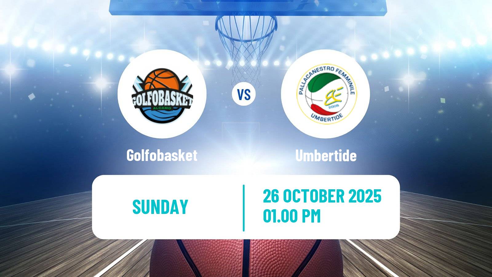Basketball Serie A2 Basketball Women Group B Golfobasket - Umbertide