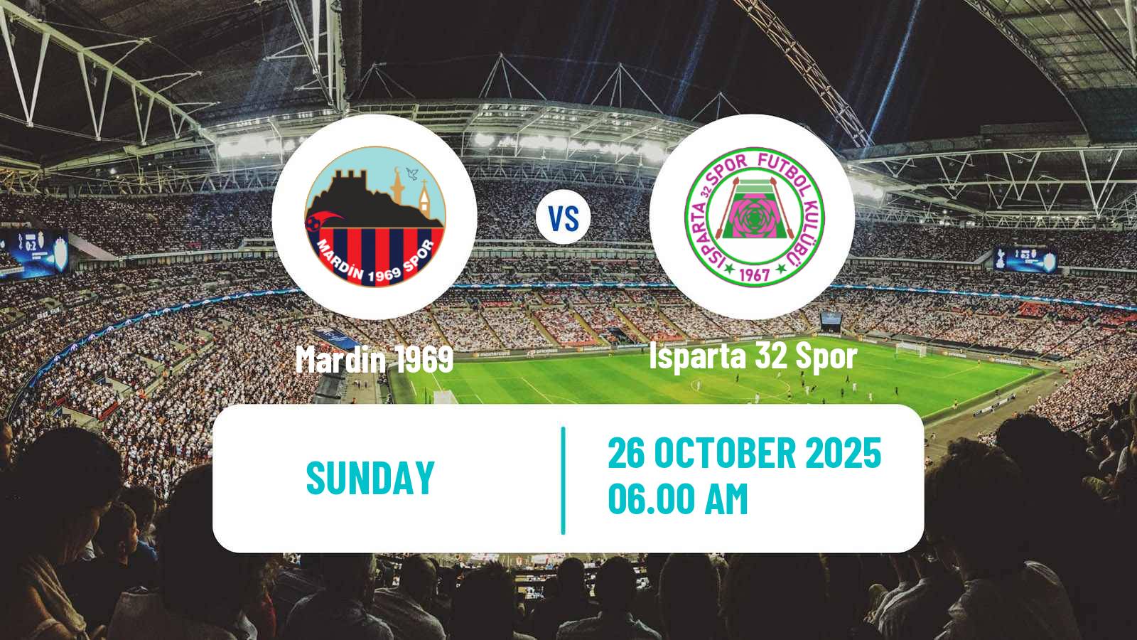 Football Turkish Second League Red Group Mardin 1969 - Isparta 32 Spor