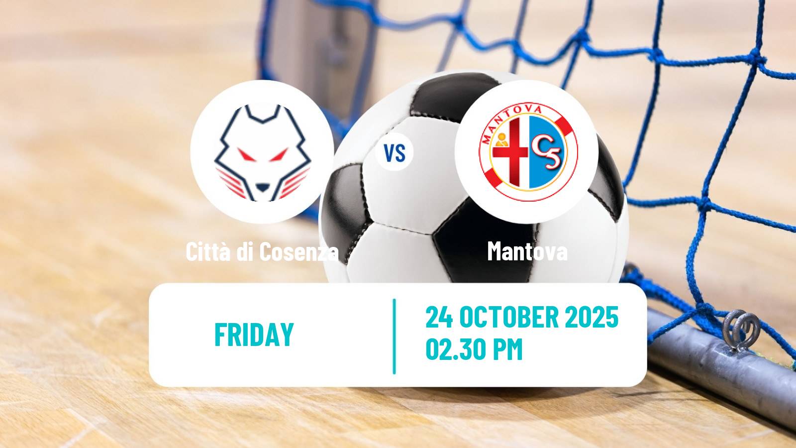 Futsal Italian Serie A Futsal Città di Cosenza - Mantova