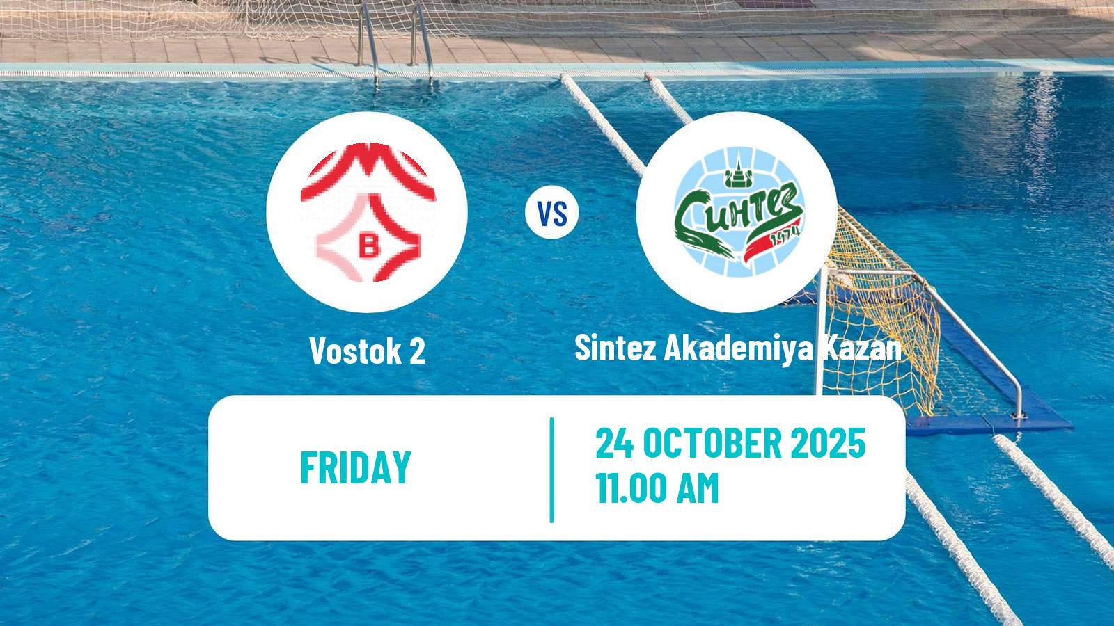 Water polo Russian Championship Water Polo Vostok 2 - Sintez Akademiya Kazan