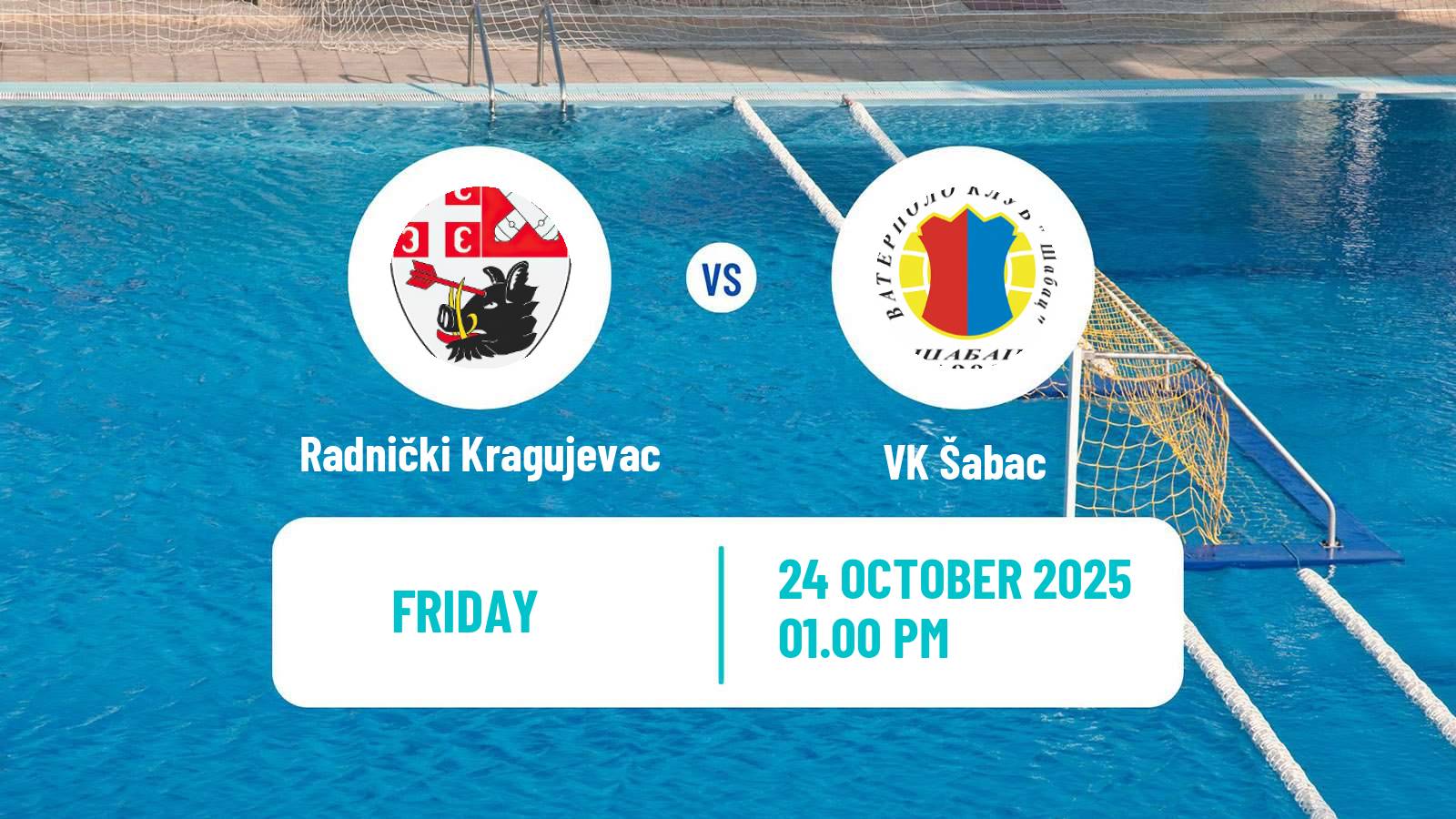 Water polo Regional League Water Polo Radnički Kragujevac - Šabac
