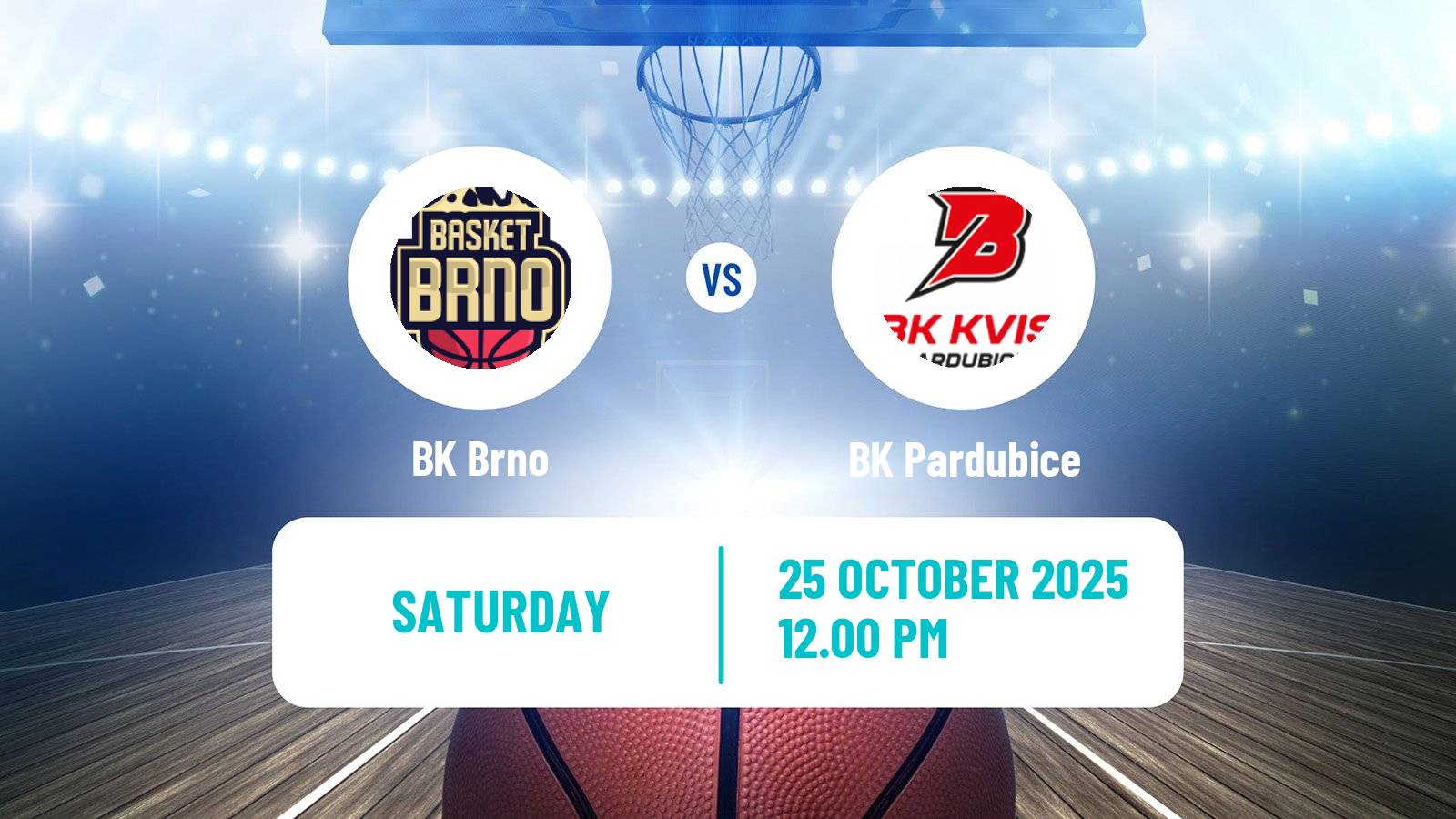 Basketball Czech NBL Brno - Pardubice