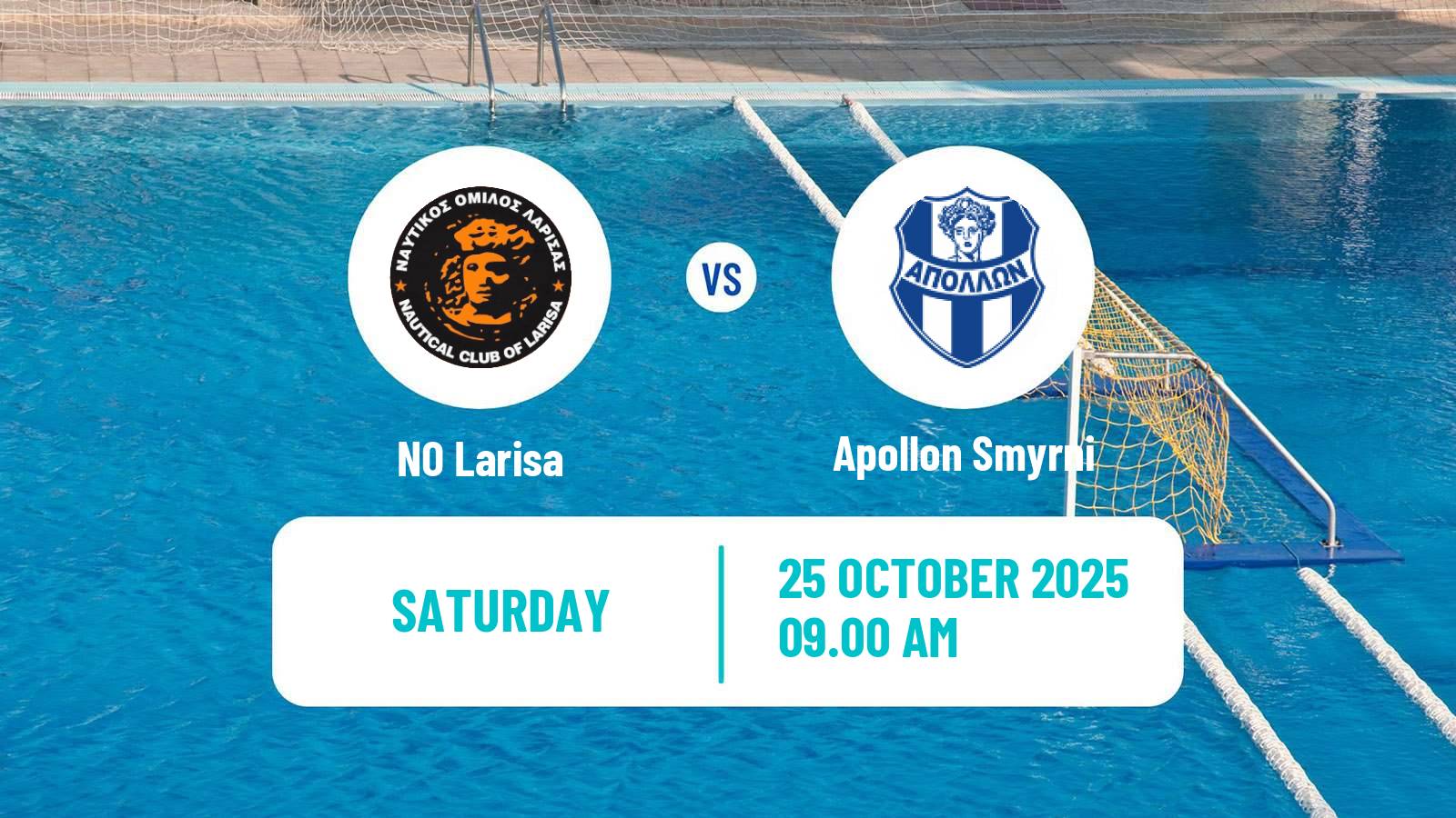 Water polo Greek A1 Water Polo Larisa - Apollon Smyrni
