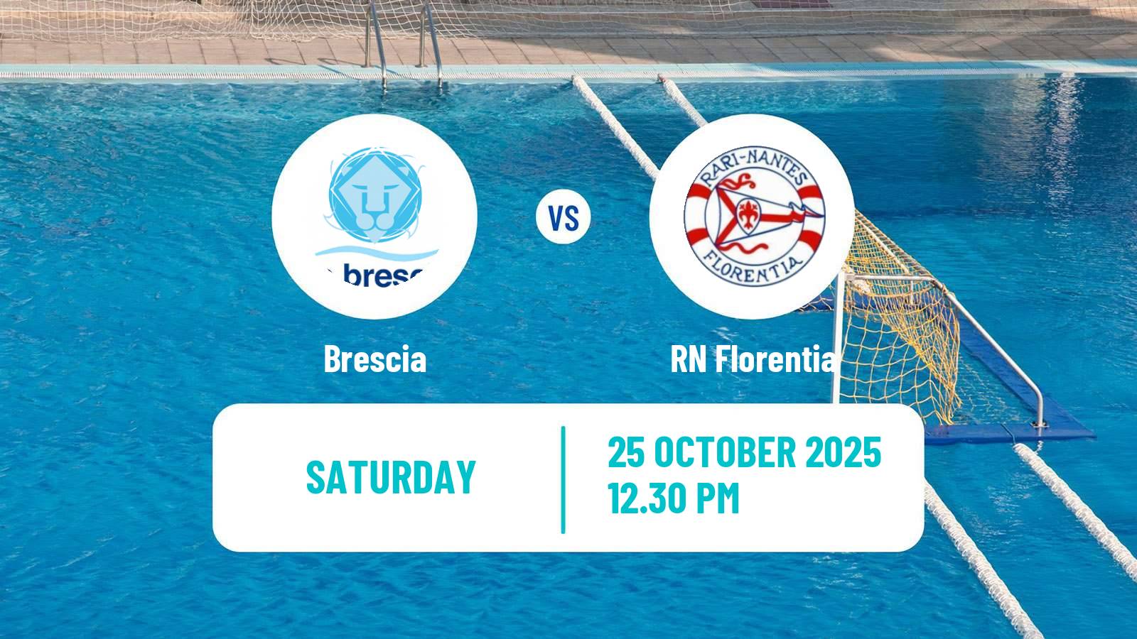 Water polo Italian A1 Water Polo Brescia - Florentia