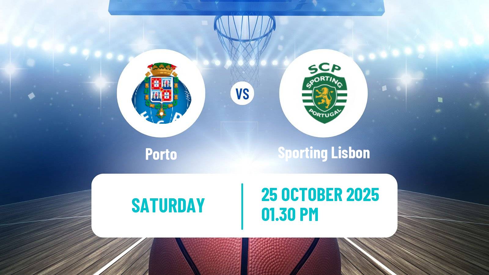 Basketball Portuguese Taca da Liga Basketball Porto - Sporting Lisbon