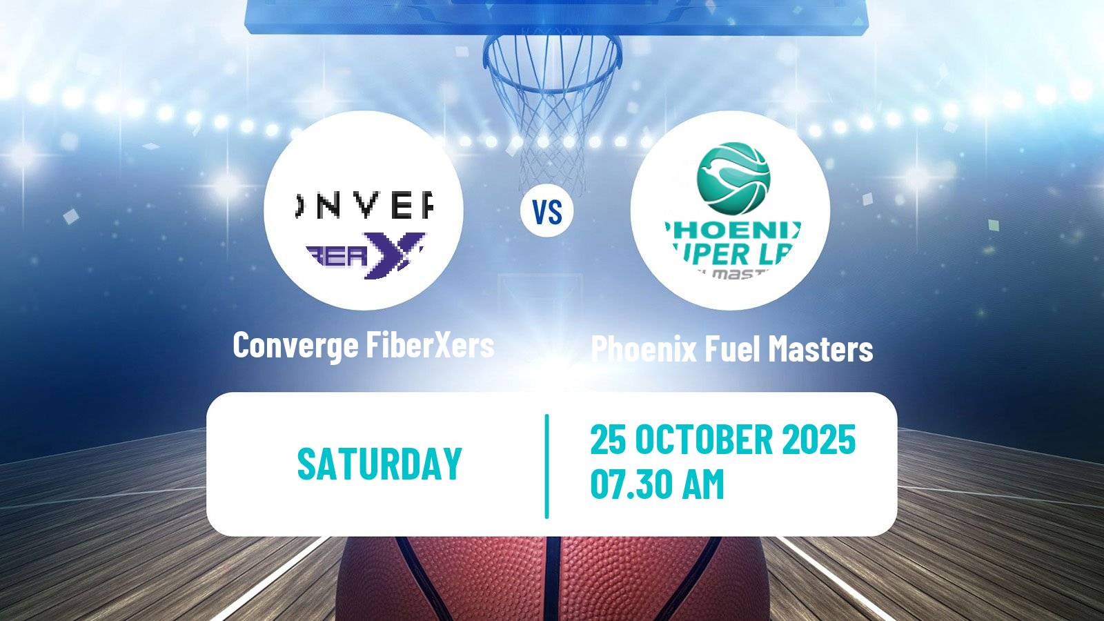 Basketball Philippines Cup Converge FiberXers - Phoenix Fuel Masters