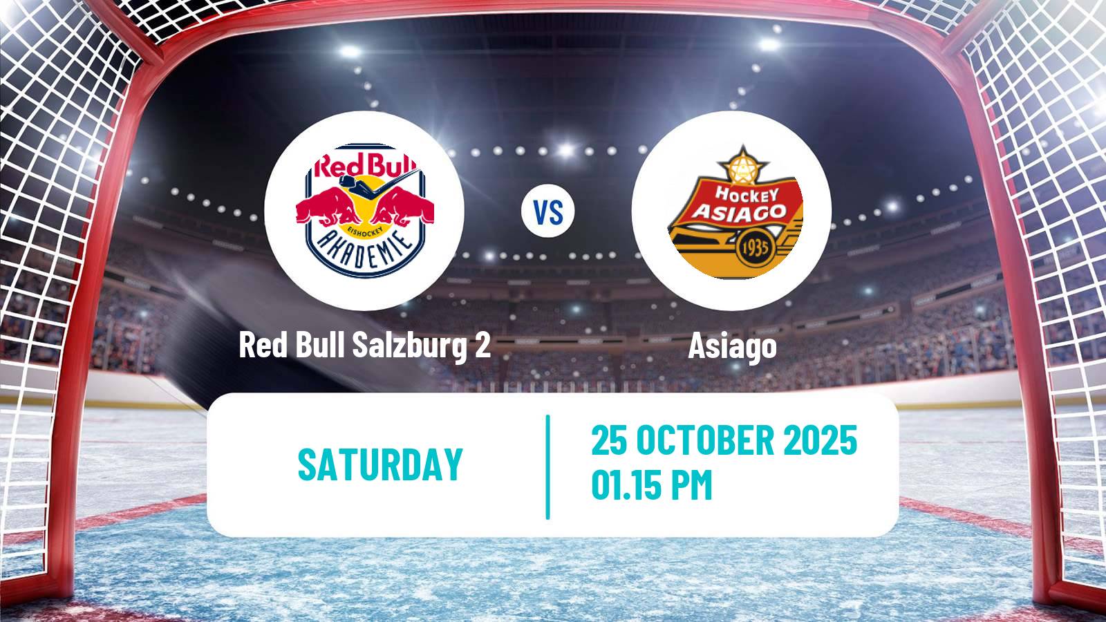 Hockey Alps Hockey League Red Bull Salzburg 2 - Asiago