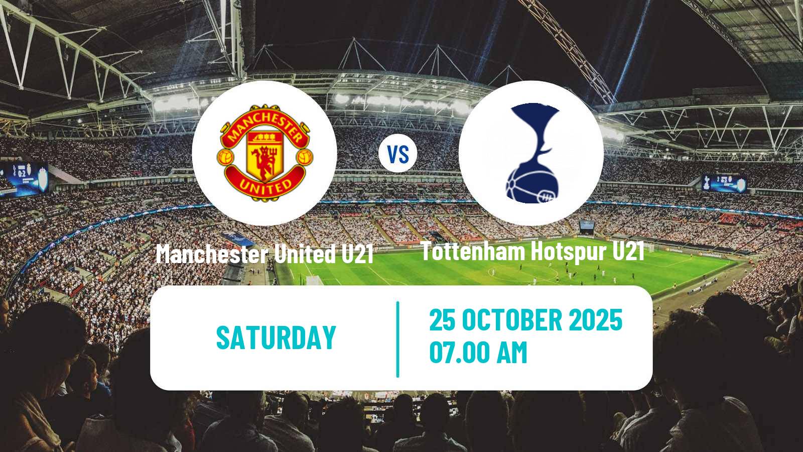 Football English Premier League 2 Manchester United U21 - Tottenham Hotspur U21