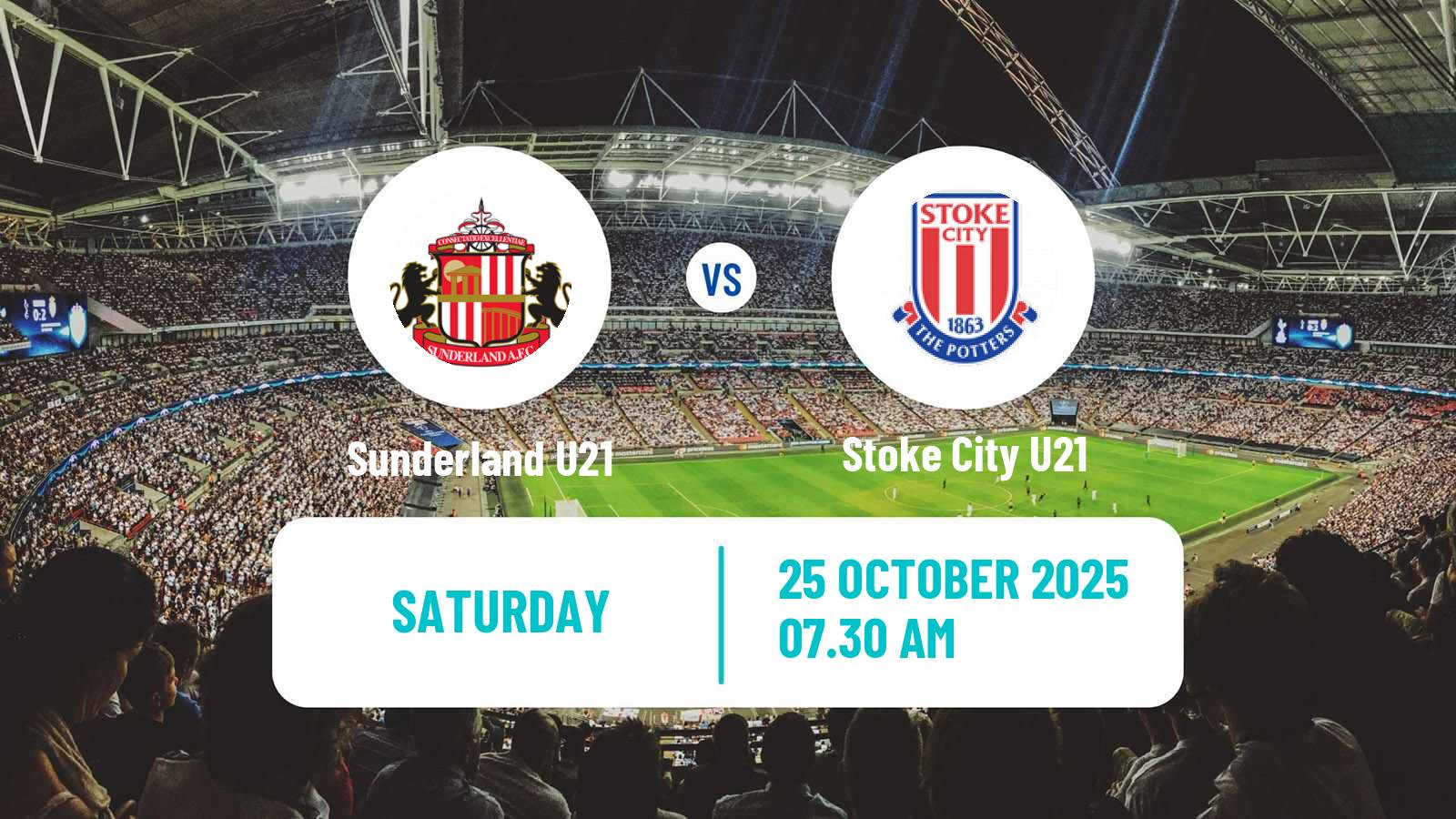 Football English Premier League 2 Sunderland U21 - Stoke City U21