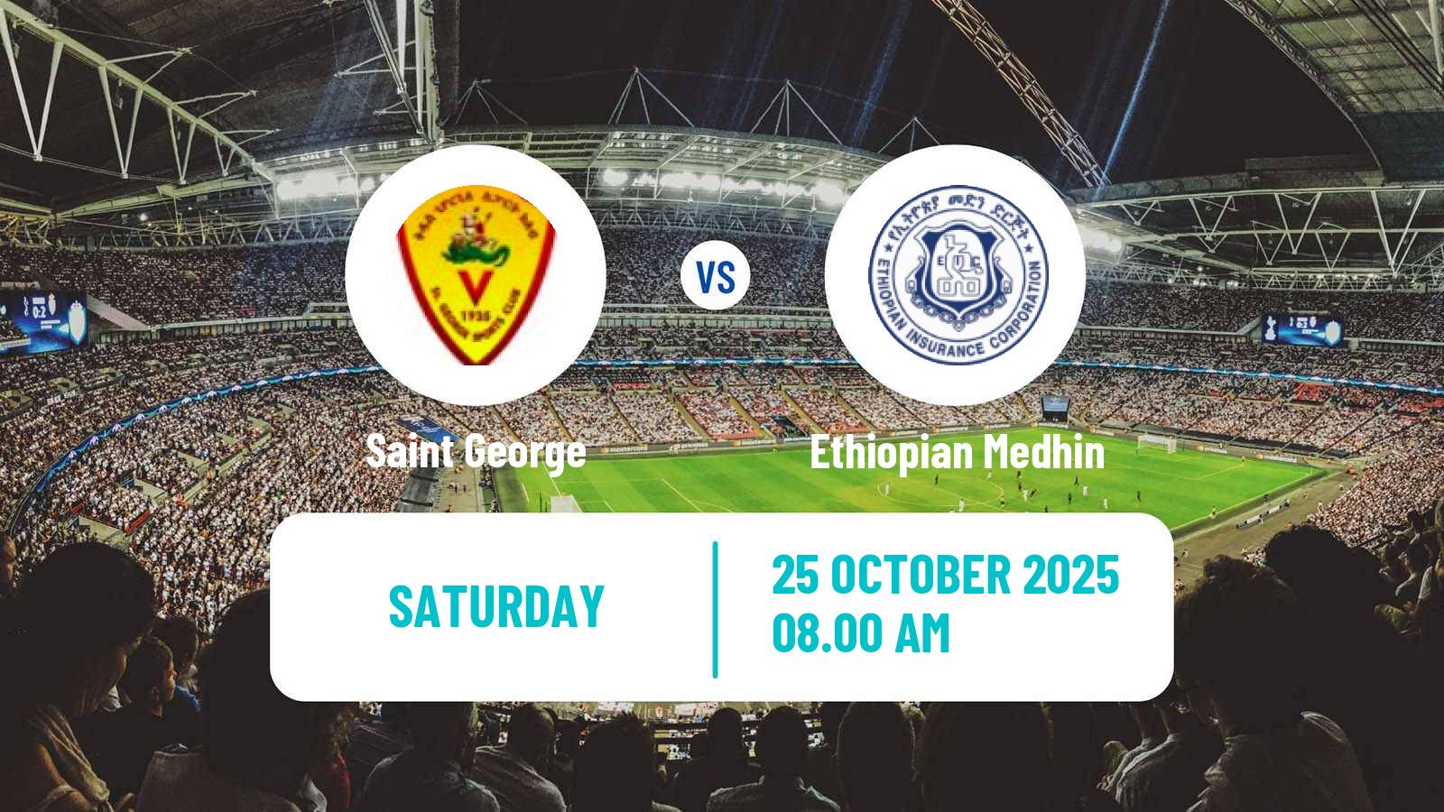 Football Ethiopian Premier League Saint George - Ethiopian Medhin