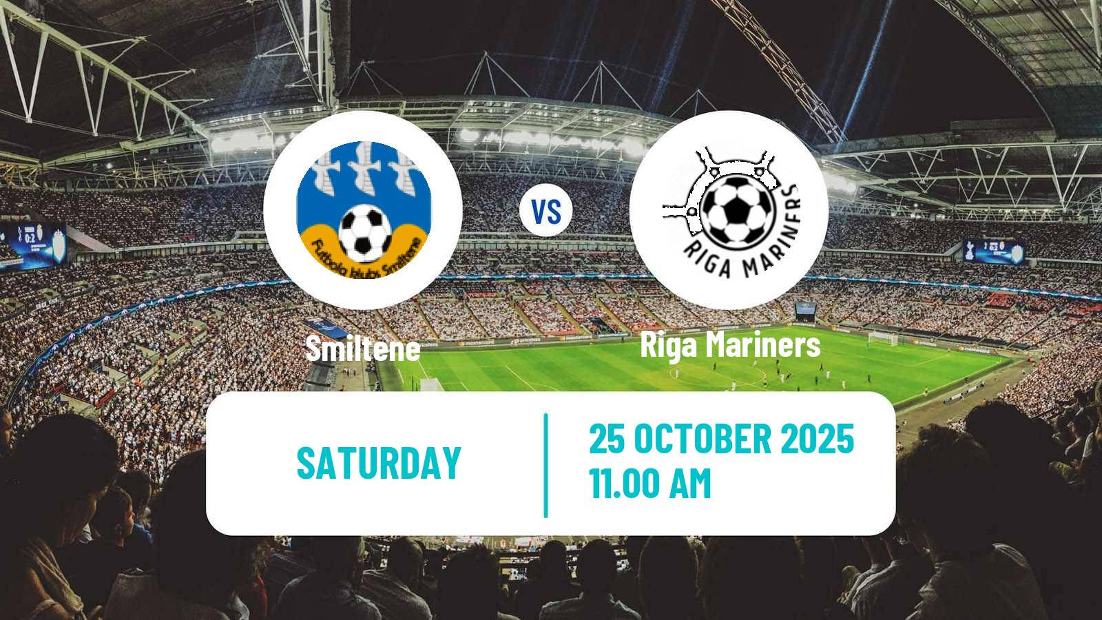 Football Latvian 1 Liga Smiltene - Riga Mariners