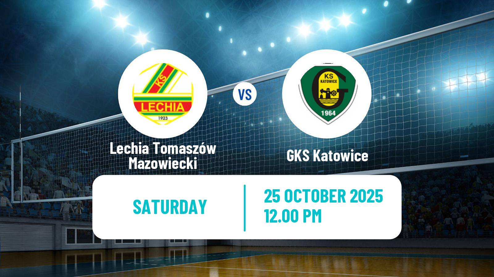 Volleyball Polish I Liga Volleyball Lechia Tomaszów Mazowiecki - GKS Katowice