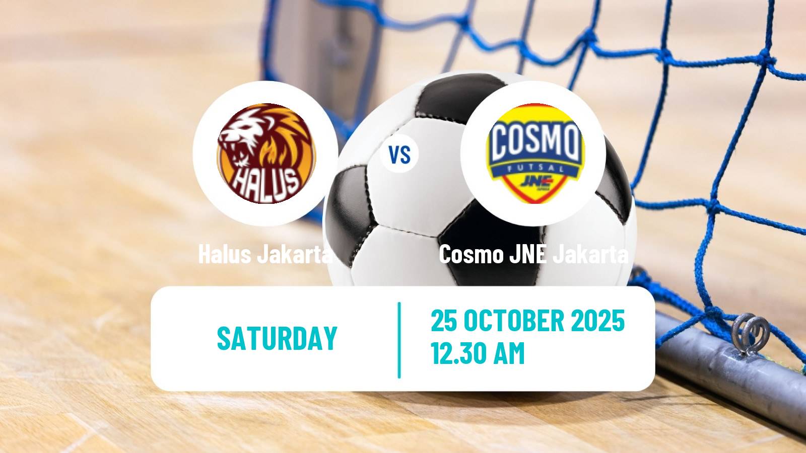 Futsal Indonesian Pro Futsal League Halus Jakarta - Cosmo JNE Jakarta