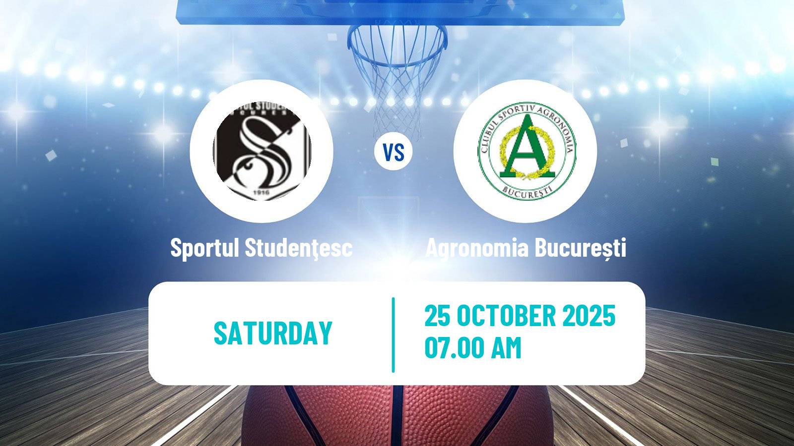 Basketball Romanian Liga National Basketball Women Sportul Studenţesc - Agronomia București