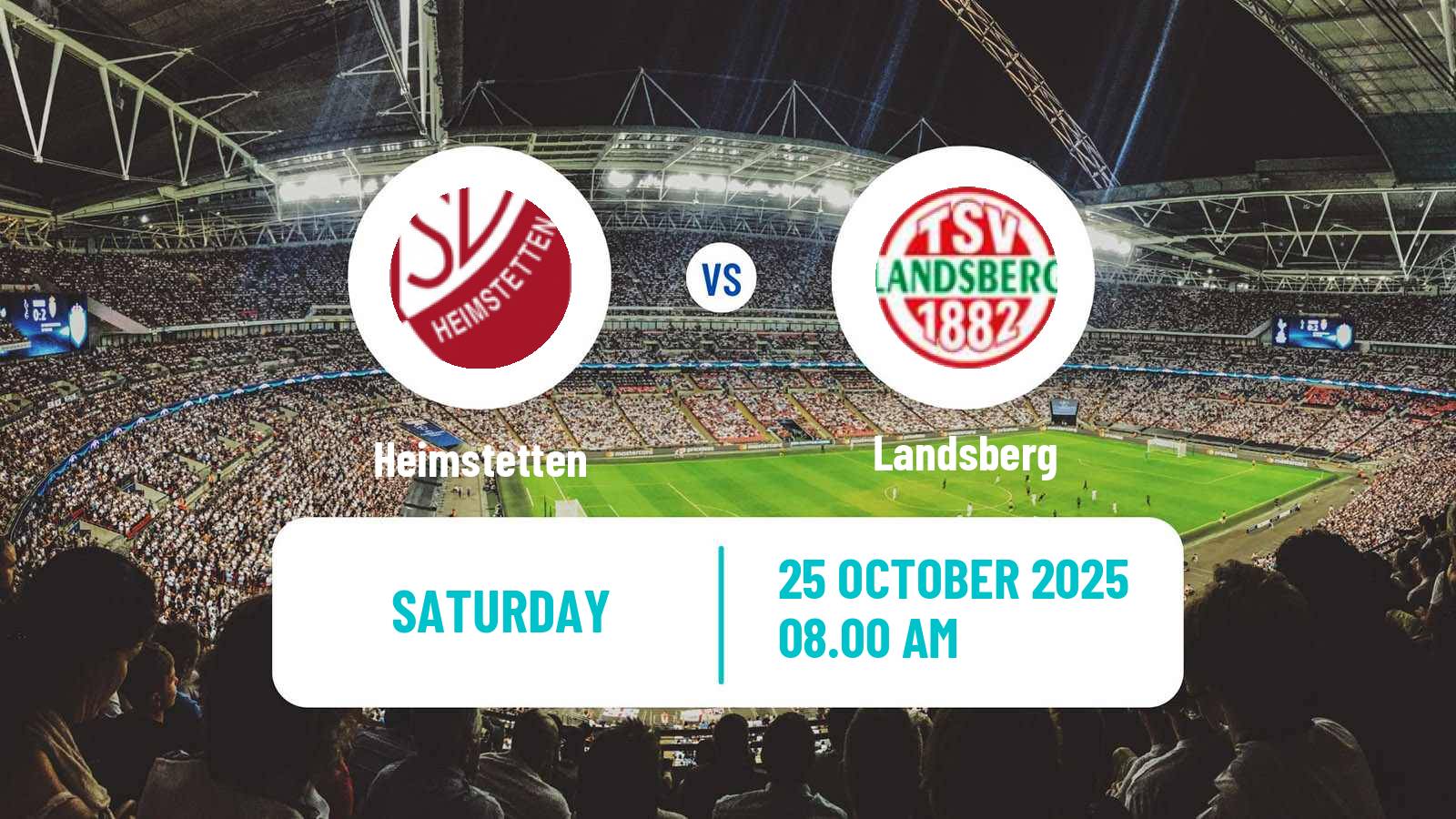 Football German Oberliga Bayern Süd Heimstetten - Landsberg