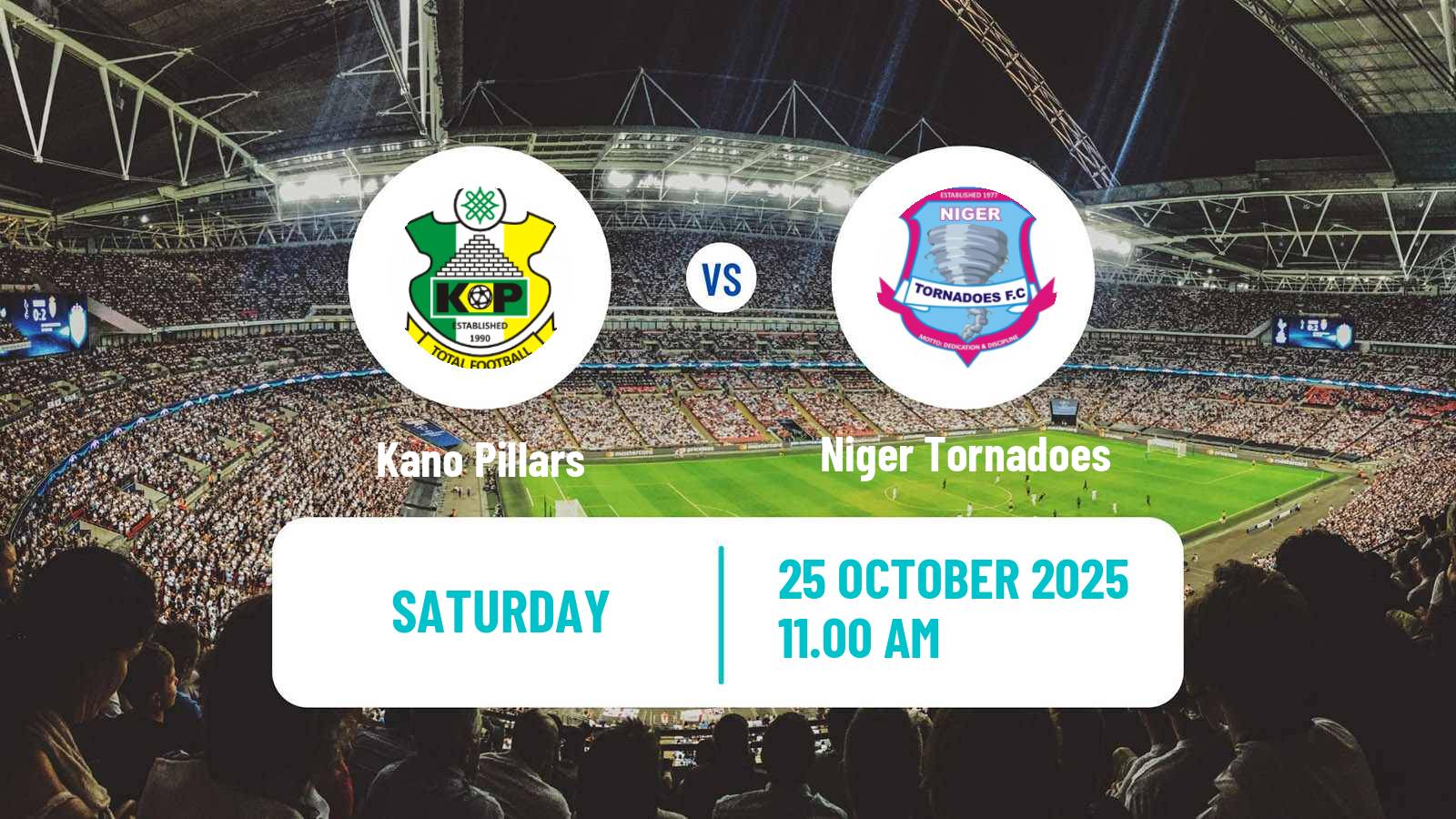 Football Nigerian Premier League Kano Pillars - Niger Tornadoes