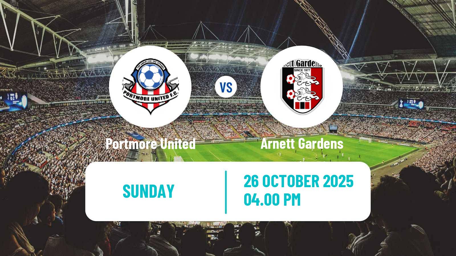 Football Jamaica National Premier League Portmore United - Arnett Gardens