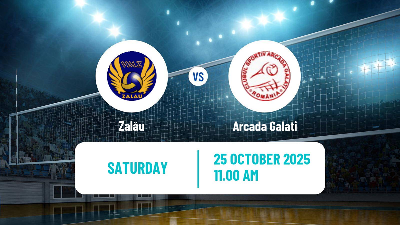 Volleyball Romanian Divizia A1 Volleyball Zalău - Arcada Galati