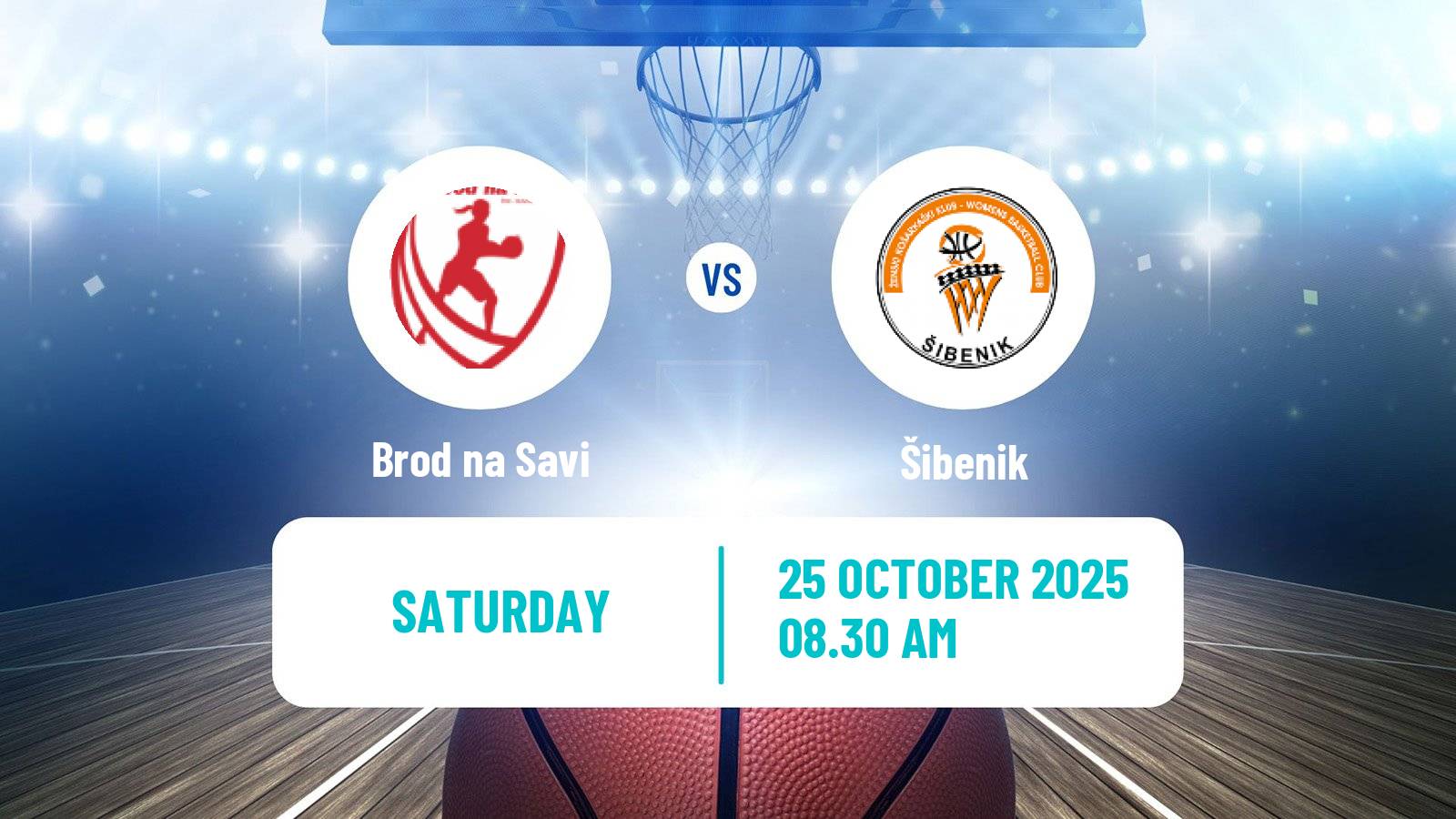 Basketball Croatian Premijer Liga Basketball Women Brod na Savi - Šibenik