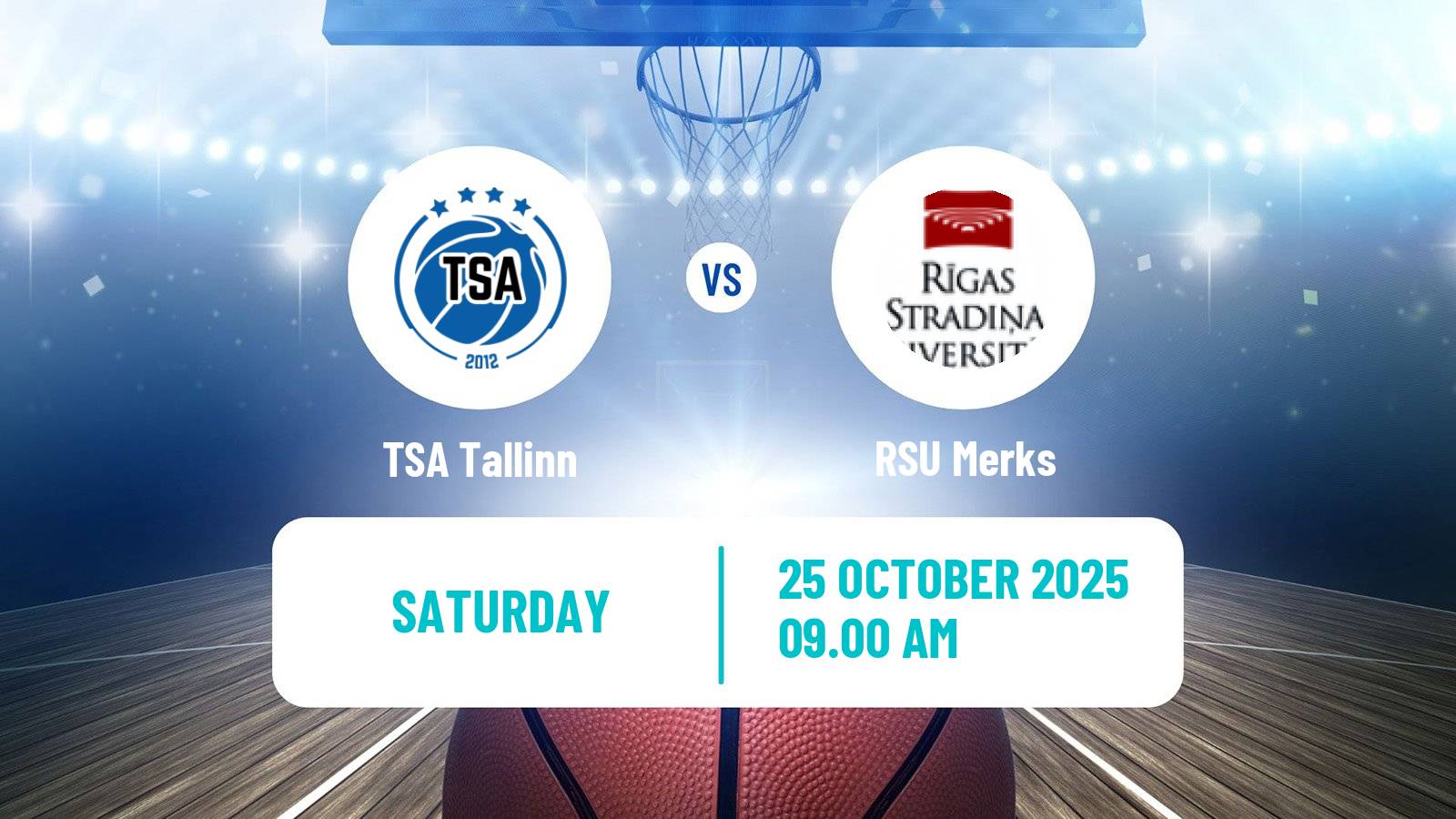 Basketball WBBL TSA Tallinn - RSU Merks