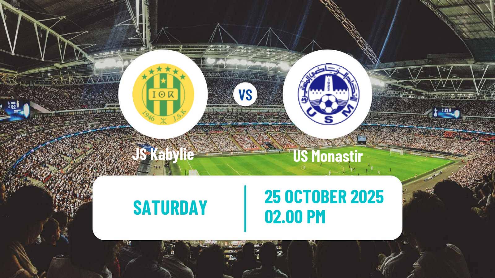 Football CAF Champions League Kabylie - Monastir