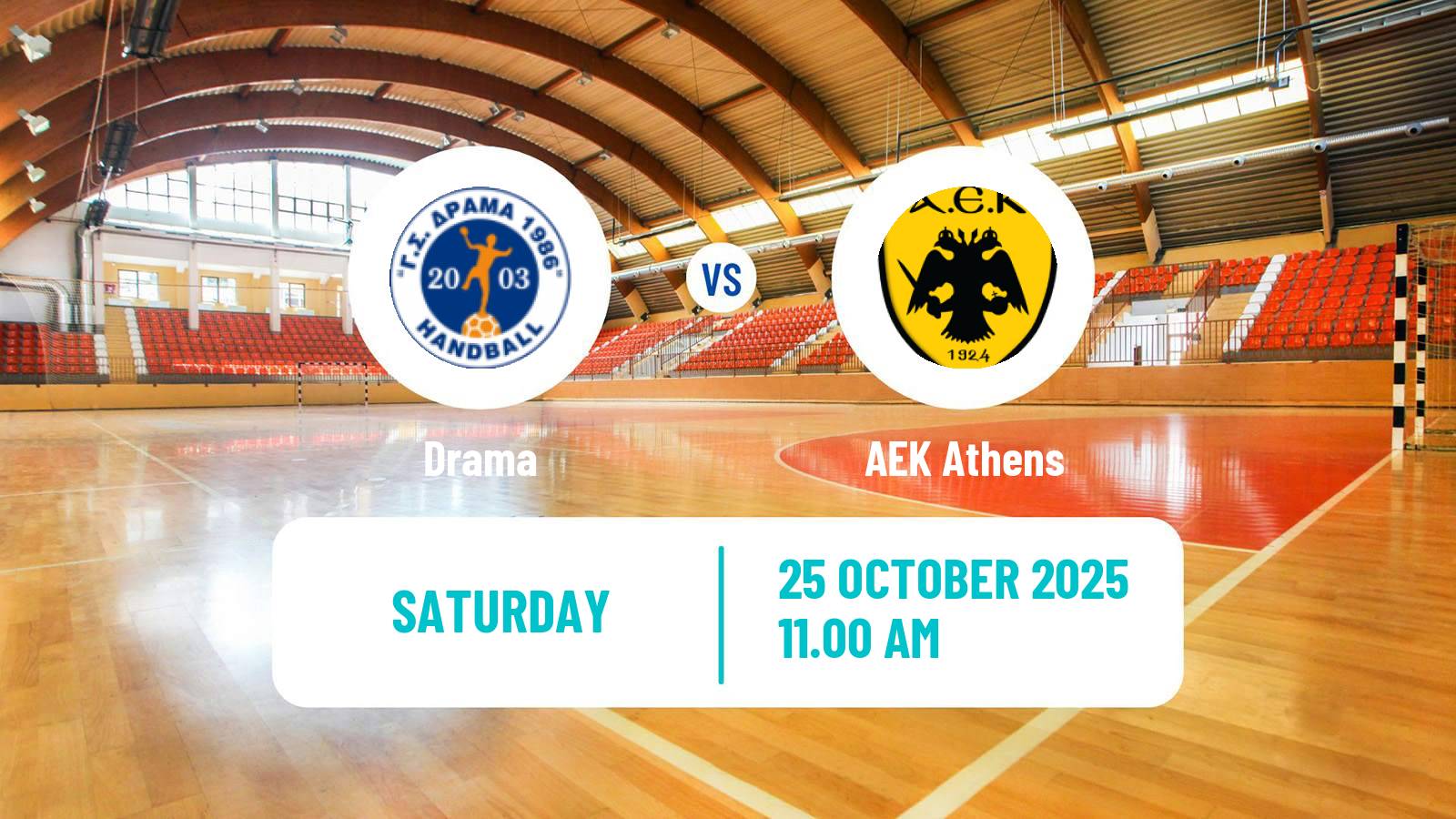 Handball Greek A1 Handball Drama - AEK Athens