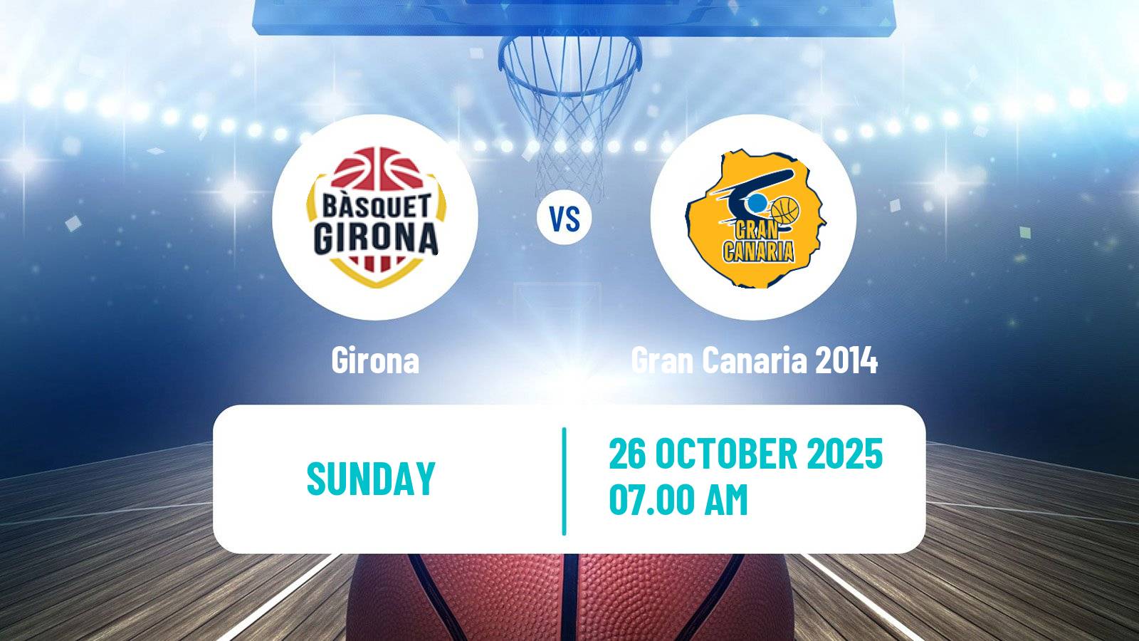 Basketball Spanish ACB League Girona - Gran Canaria 2014