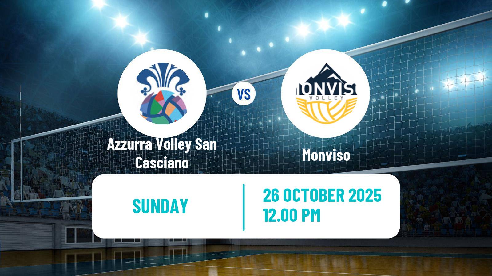 Volleyball Italian Serie A Volleyball Women Azzurra Volley San Casciano - Monviso