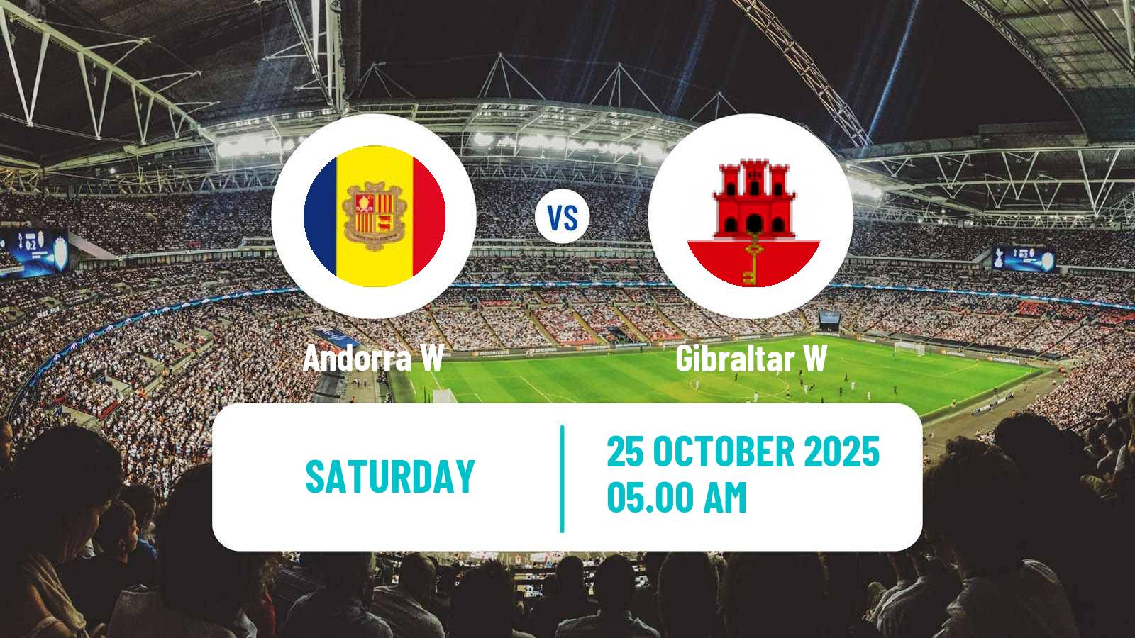 Football Friendly International Women Andorra W - Gibraltar W