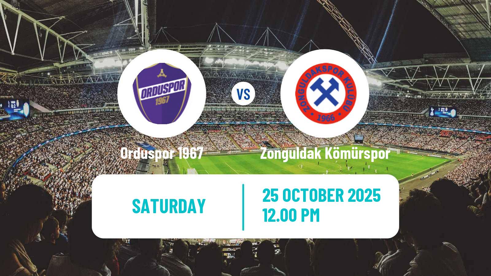 Football Turkish 3 Lig Group 3 Orduspor 1967 - Zonguldak Kömürspor