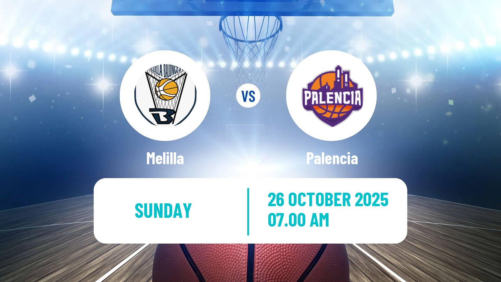 Basketball Spanish LEB Oro Melilla - Palencia
