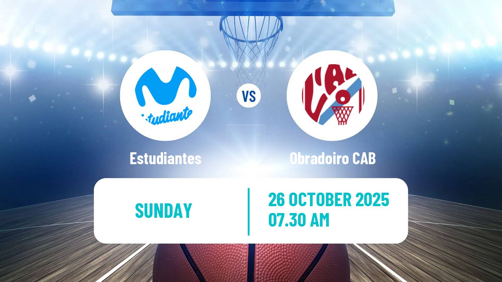 Basketball Spanish LEB Oro Estudiantes - Obradoiro CAB
