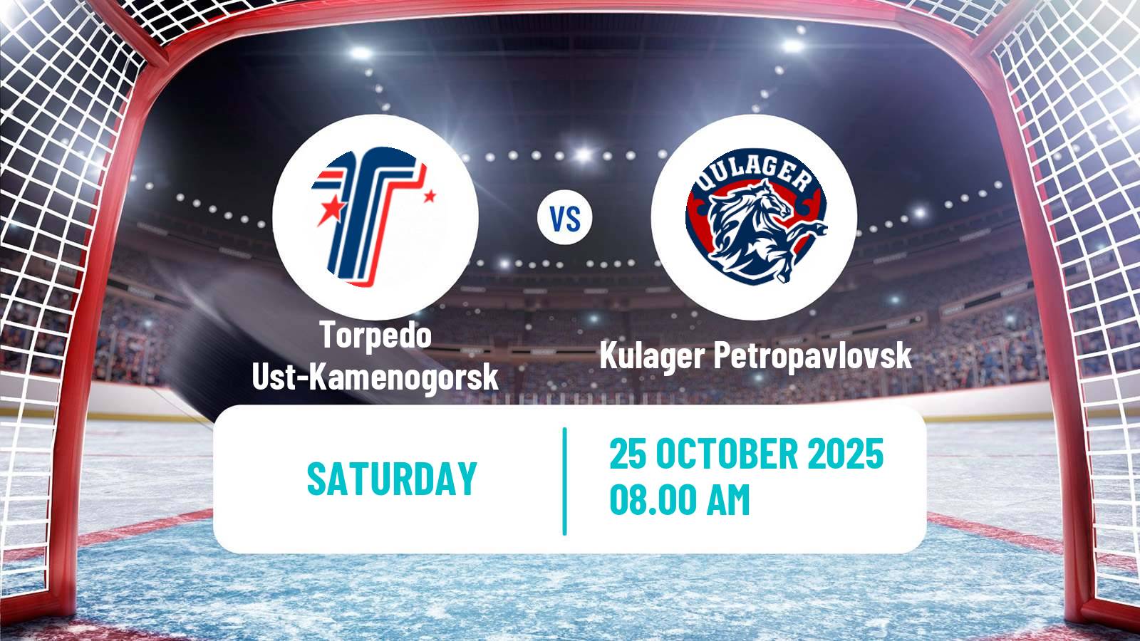 Hockey Kazakh Ice Hockey Championship Torpedo Ust-Kamenogorsk - Kulager Petropavlovsk