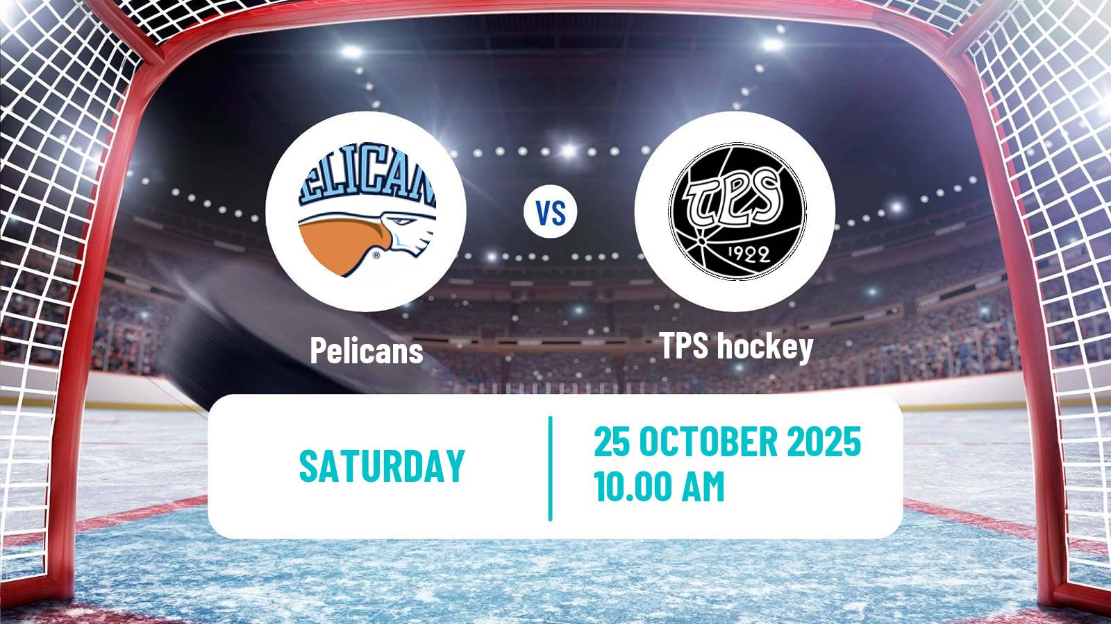 Hockey Finnish SM-liiga Pelicans - TPS