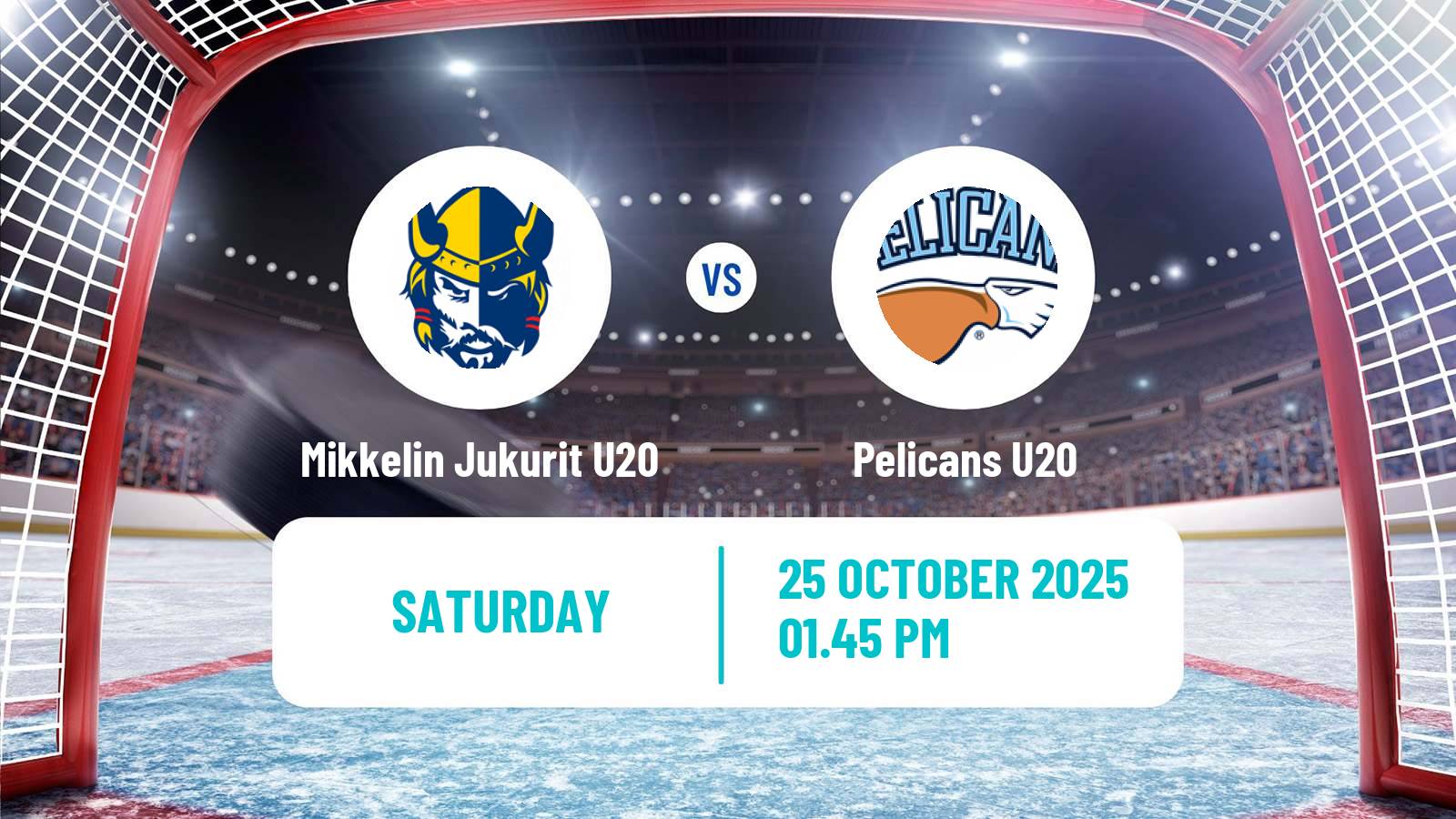 Hockey Finnish SM-sarja U20 Mikkelin Jukurit U20 - Pelicans U20