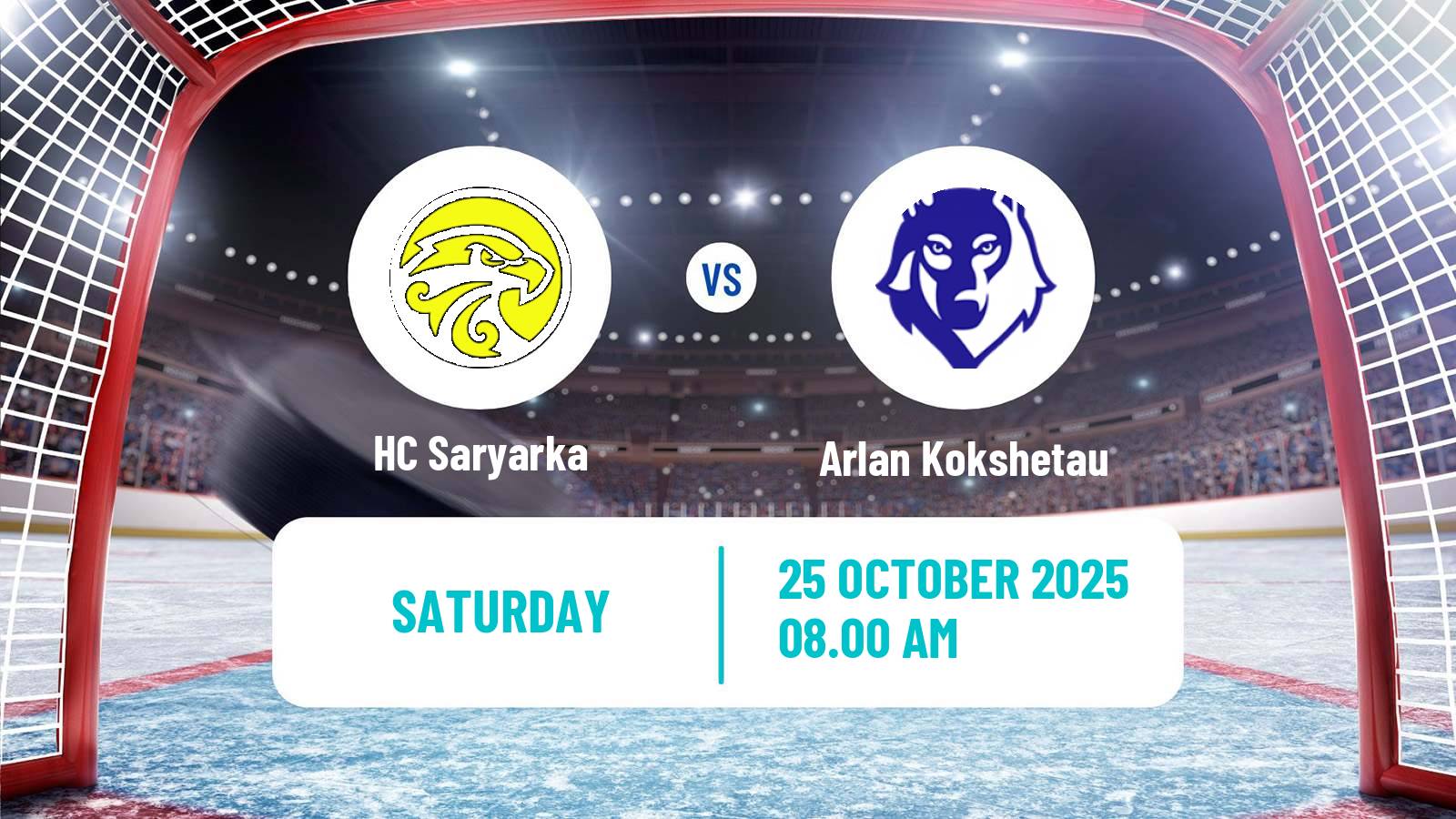 Hockey Kazakh Ice Hockey Championship Saryarka - Arlan Kokshetau