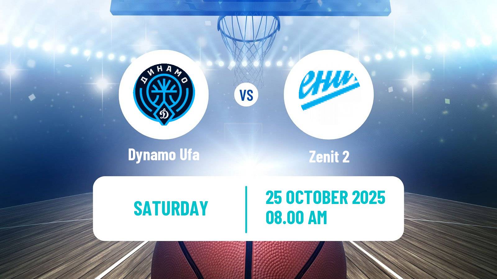 Basketball Russian Super League Basketball Dynamo Ufa - Zenit 2