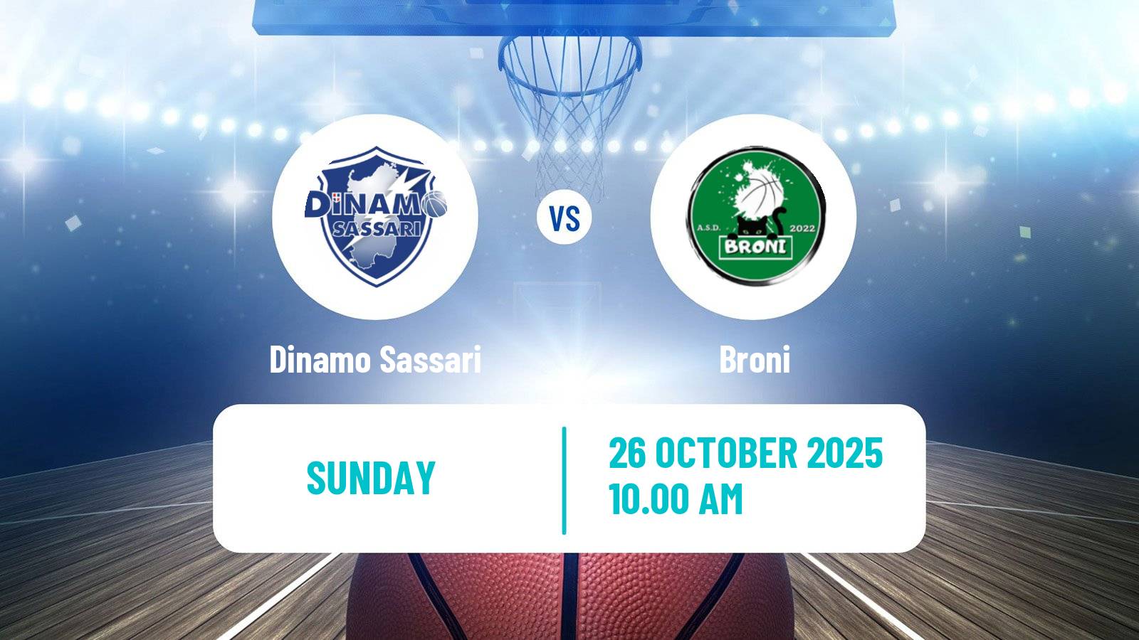 Basketball Italian Serie A1 Basketball Women Dinamo Sassari - Broni
