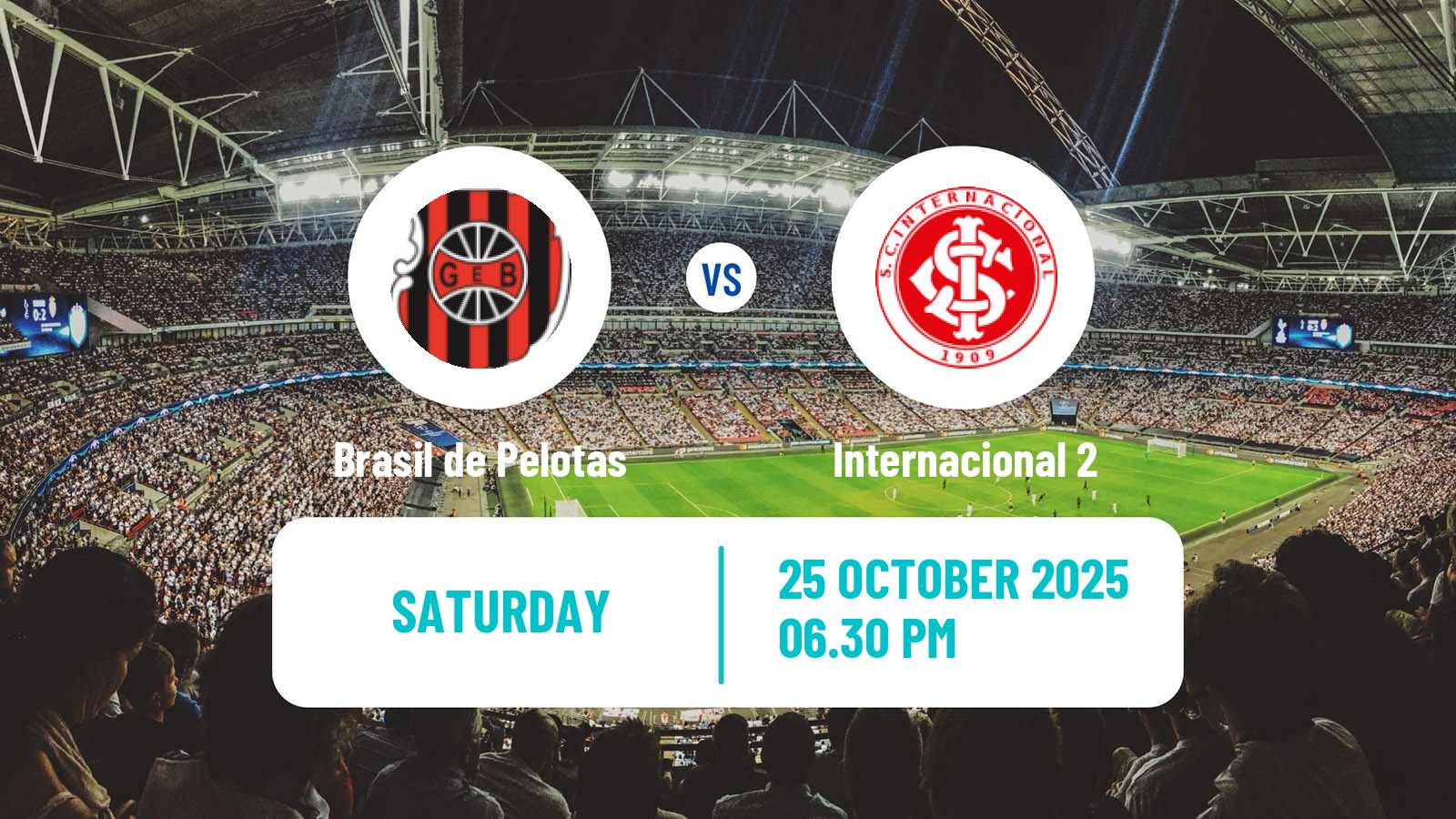 Football Brazilian Copa FGF Brasil de Pelotas - Internacional 2