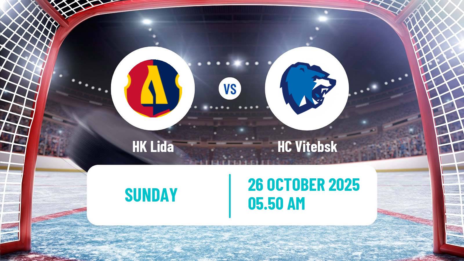 Hockey Belarusian Extraleague Lida - Vitebsk