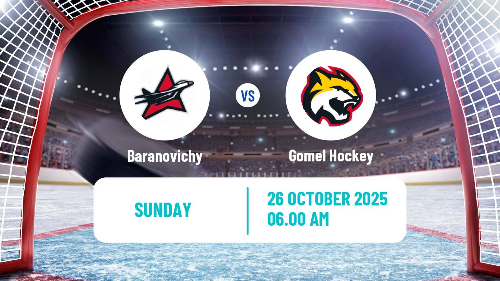 Hockey Belarusian Extraleague Baranovichy - Gomel