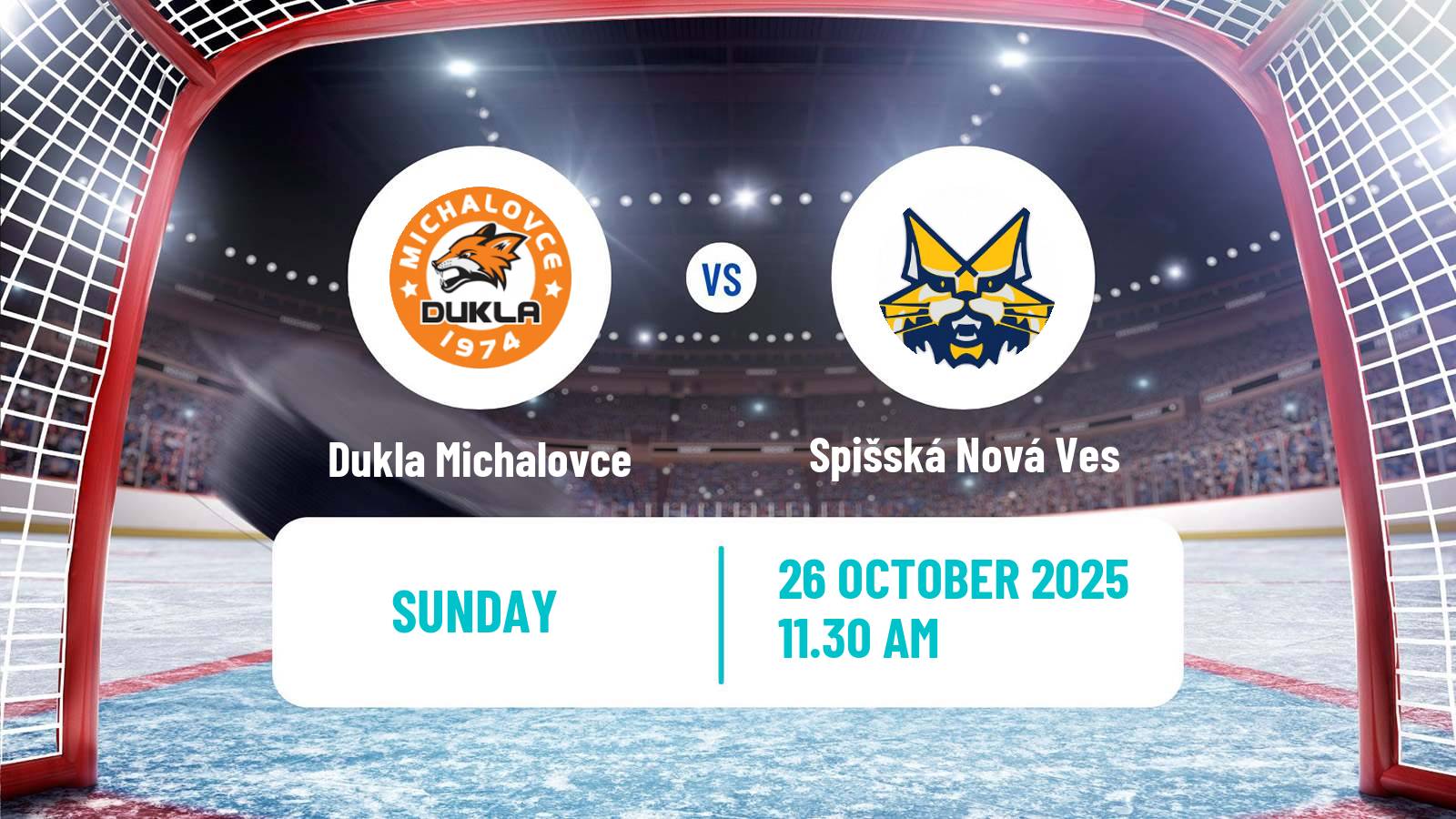 Hockey Slovak Extraliga Dukla Michalovce - Spišská Nová Ves