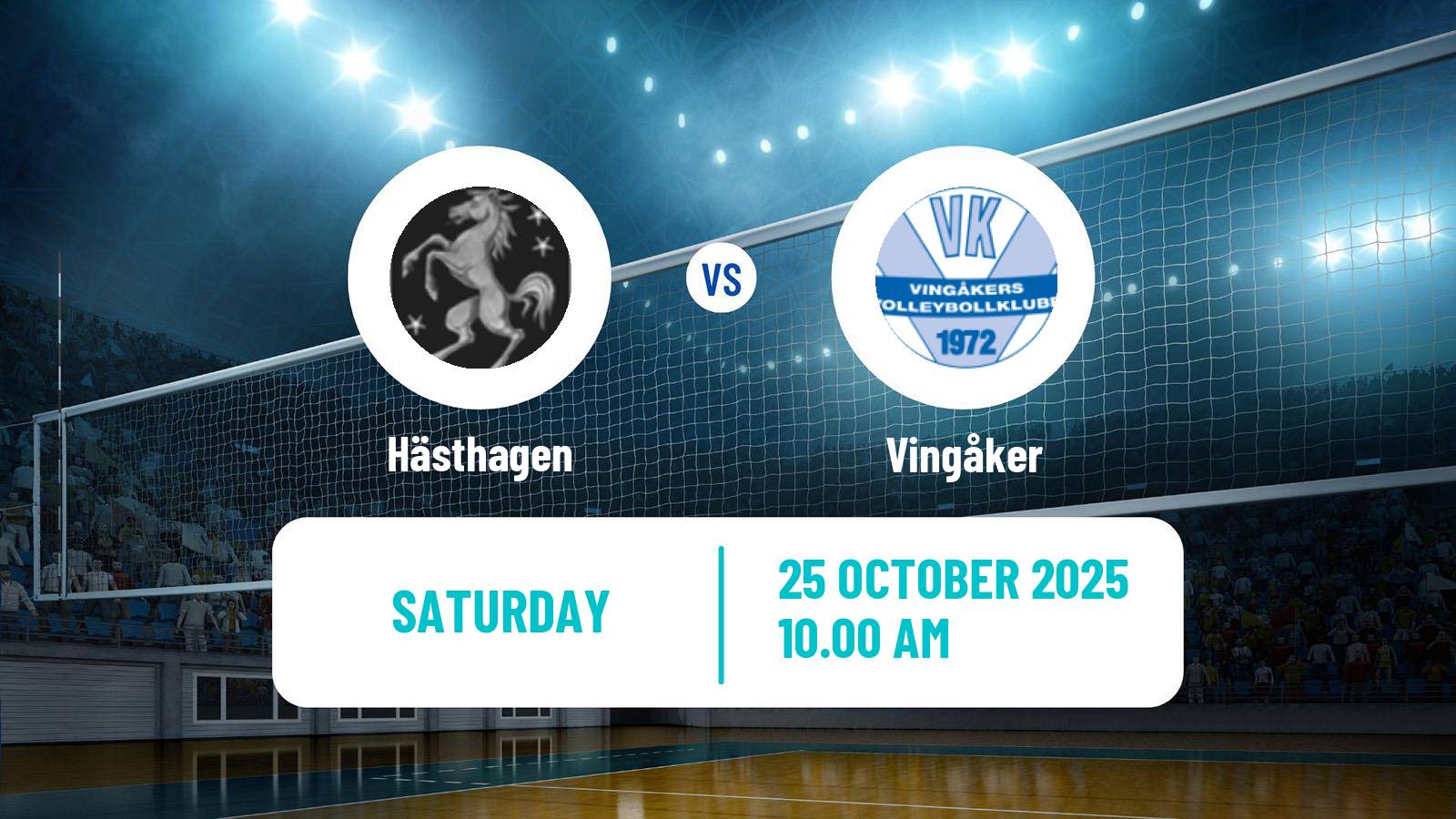 Volleyball Swedish Elitserien Volleyball Hästhagen - Vingåker