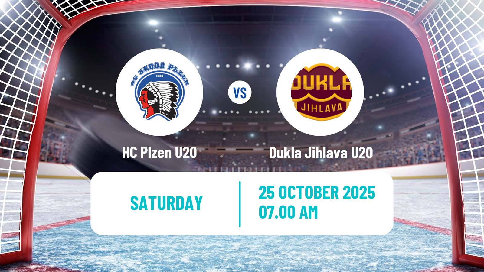 Hockey Czech ELJ Plzen U20 - Dukla Jihlava U20