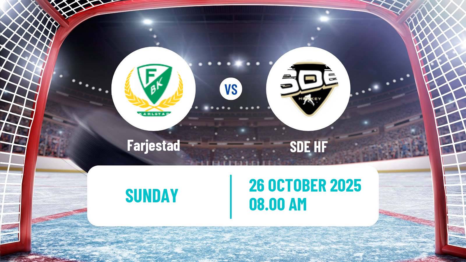 Hockey Swedish SDHL Women Farjestad - SDE HF