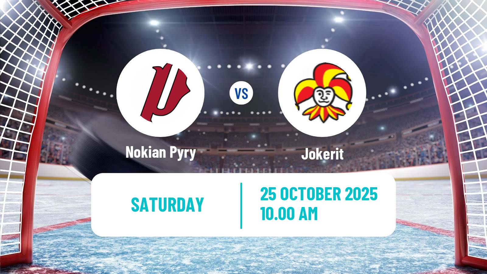 Hockey Finnish Mestis Nokian Pyry - Jokerit