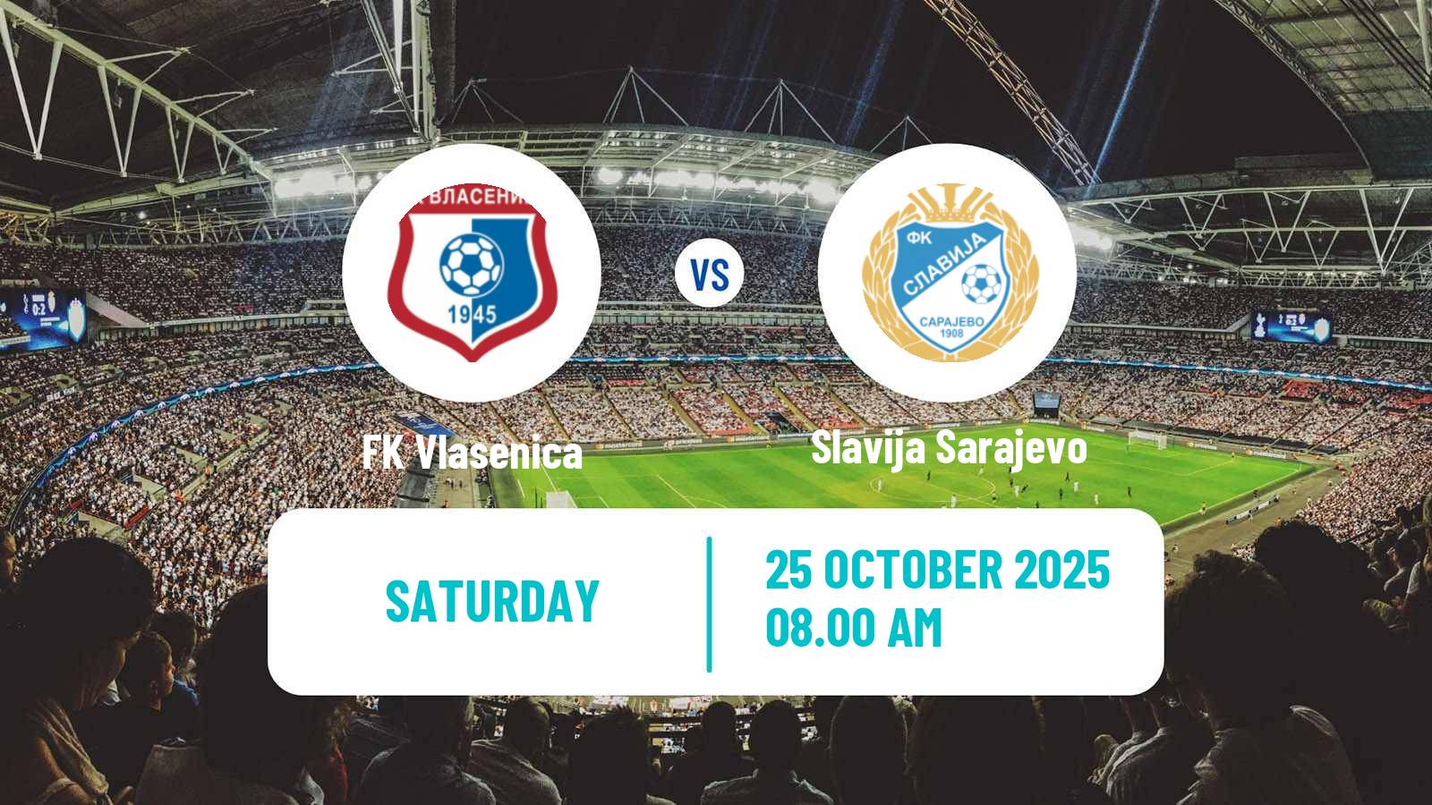 Football Bosnian Prva Liga RS Vlasenica - Slavija Sarajevo